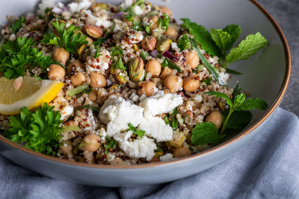 istock Green Salad with Pears, Blue Cheese, Walnuts 1477809303
