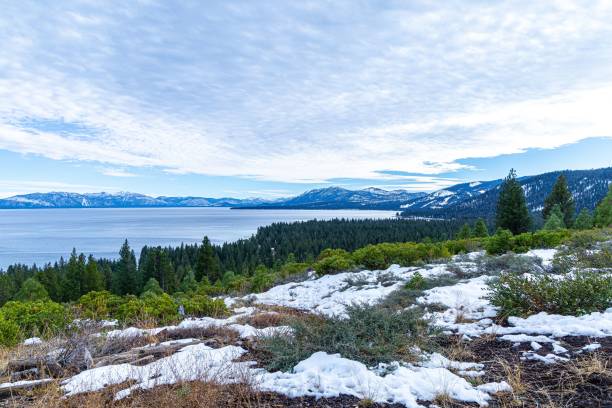 istock a lone snow covered field on a mountain top next to the ocean 1477810444
