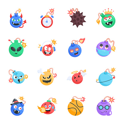 Bring some extra fun and personality to your chats with our cool bomb sticker pack. Each sticker is designed to evoke emotion and laughter, so you can quickly and easily express yourself. Choose from 60+ exclusive designs that will make conversations come alive.