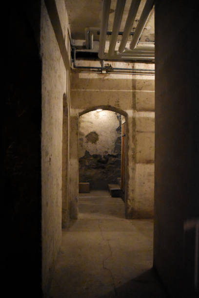 istock a dark or poorly lit passage in a basement. 1477817592