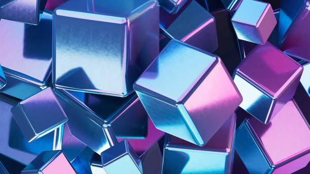 istock concept of a dark virtual space with many floating metallic cubes 1477821671