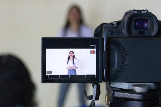 istock Recording a business conference 1477821814