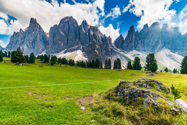 istock Clouds on the peaks of the Odle 1477823816