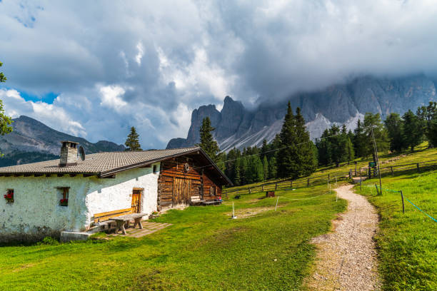 istock Clouds on the peaks of the Odle 1477824006