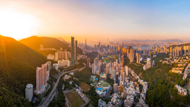 Happy Valley Happy Valley, Hong Kong derby city stock pictures, royalty-free photos & images