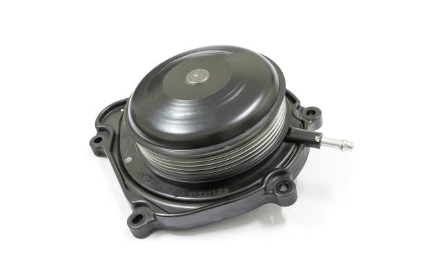 istock Water pump for car cooling system on white background, isolated, Car maintenance service. 1477829103