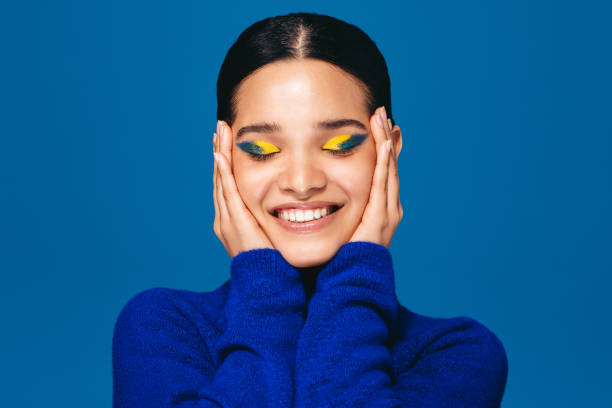 istock Self-love for this gorgeous woman in makeup 1477829161
