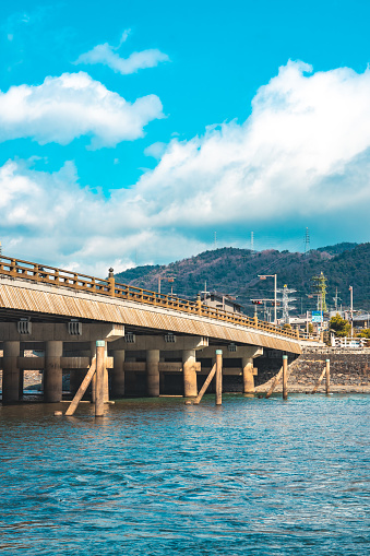 The famous Uji bridge is said to have been first built in 646, and rebuilt countless times subsequently. It is mentioned in the classic ‘The Tale of Genji’ written by Murasaki Shikibu in the early years of the 11th Century.