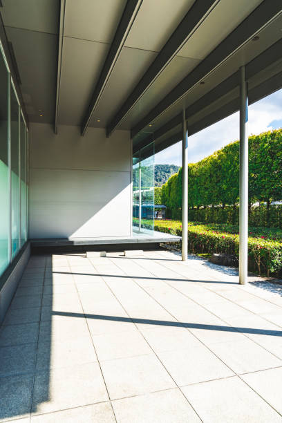 istock Open area in front of the building 1477829521