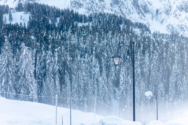 istock Snow in Sappada at sunset. Friuli. 1477835385