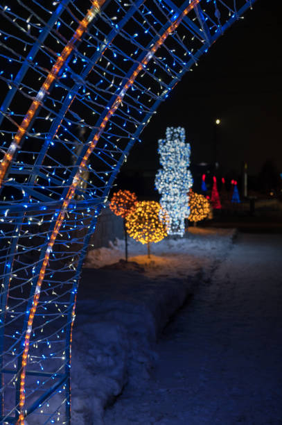istock Christmass decorations in the city 1477842127