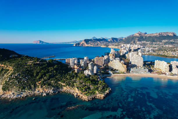 istock Aerial view of Calpe Spain 1477842677