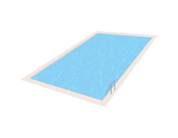 istock Swimming pool for kids and water sport activity vector illustration isolated. 1477846834