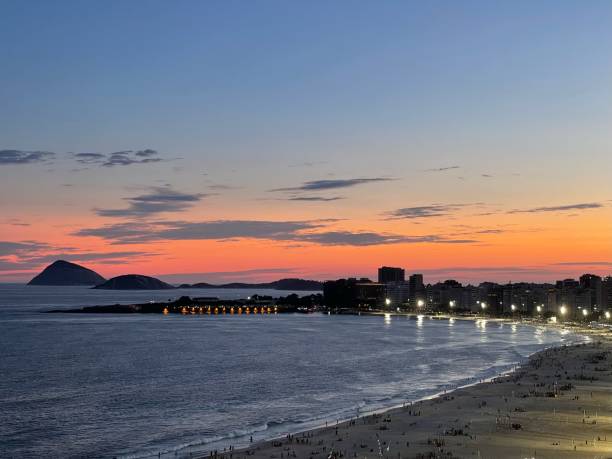 istock Sunset Beach Copacabana - Rio do Janeiro 1477851588