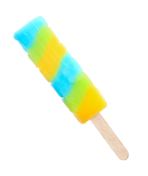 istock Colorful fruity ice cream isolated 147786020