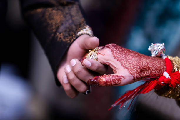 istock Groom Holding Her Bride Hand in Pakistan 1477873162