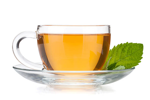 istock Cup of tea with mint leaves 147787618