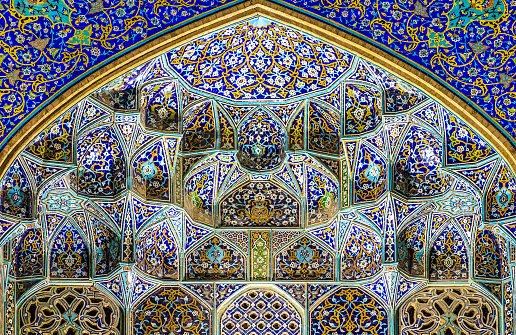Historic Sheikh Lotfollah mosque  is one of the masterpieces of Iranian architecture that was built during the Safavid Empire, standing on the eastern side of Naqsh-i Jahan Square, Esfahan, Iran. Construction of the mosque started in 1603 and was finished in 1619