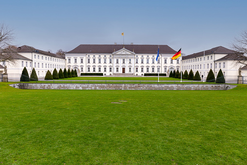 castle bellevue in Berlin, seat of the german president, Germany