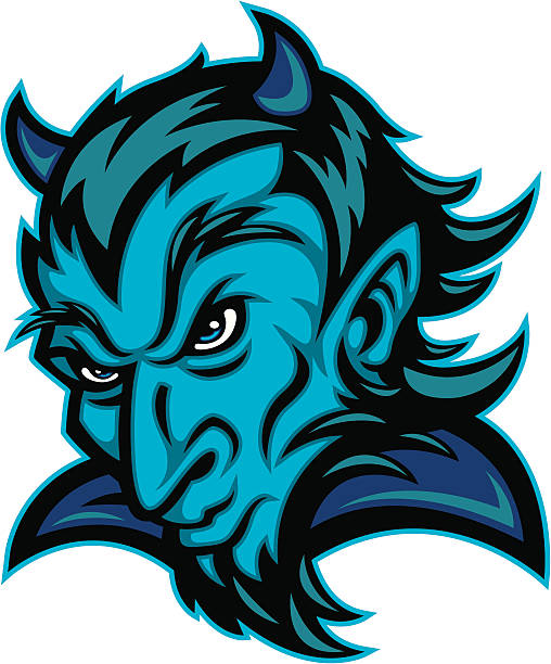 Blue Devil Pattern 10+ Blue Devil Tattoo Stock Photos, Pictures & Royalty-Free Images - iStock