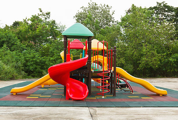 istock Colorful children's playground 147788335