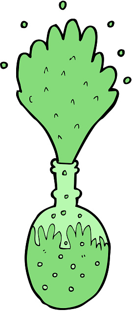 Chemicals Exploding Cartoon Exploding Chemicals Stock Illustration - Download Image Now ...