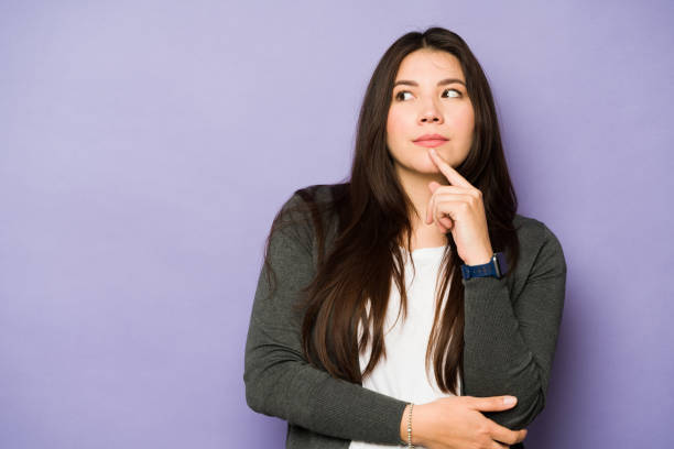 istock Worried upset woman looking stressed 1477916858