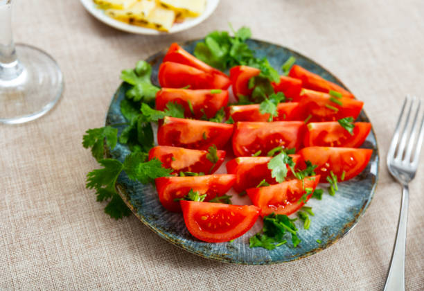 Chinese food: vegetable salad