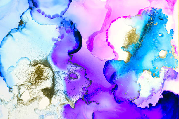 istock Colorful alcohol ink art and background images 1477939982