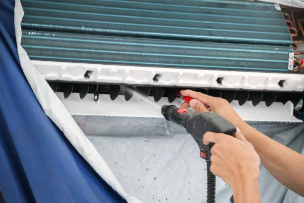 istock air conditioning cleaning service with water spray 1477940494