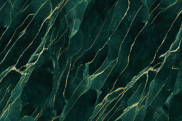 natural emerald green,gold marble texture pattern,marble wallpaper high quality can be used as background for display or montage your top view products or mable tile. - tile bathroom tiled floor marble imagens e fotografias de stock