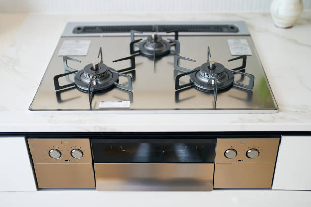 istock Stove equipment in the kitchen 1477944999