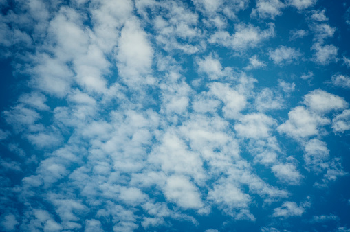 Blue White cloudscape Background