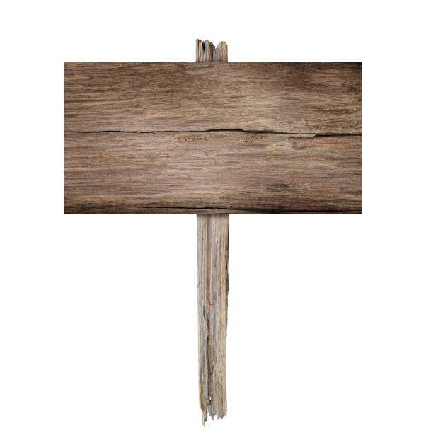 istock Wood sign from a chain 1477965819