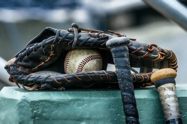 istock Baseball Glove, Ball and Bats 1477971633