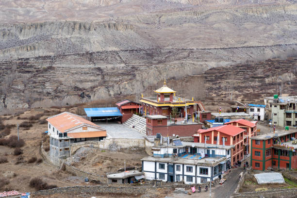 istock Buddhist Monastery Nestled in the High Hills 1477976900