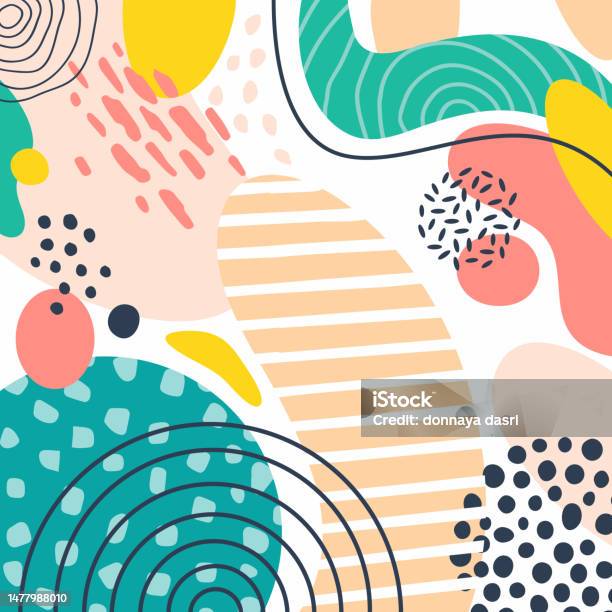 Color Abstract Background For Design Stock Illustration - Download ...