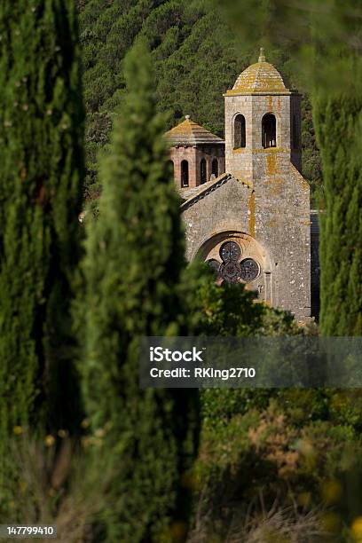 Fontfroide Abbey Stock Photo - Download Image Now - Abbey - Monastery, Aude, Bell Tower - Tower