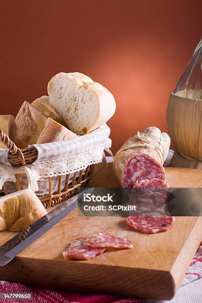 Foto de Salame Italiano e mais fotos de stock de Almoço - Almoço, Café da manhã, Carne