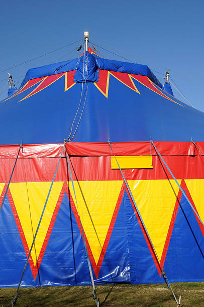 istock France, a colorful circus tent 147799694