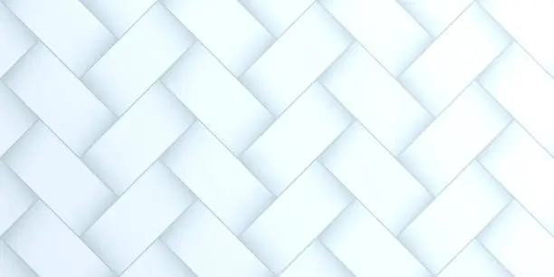 Vector illustration of Abstract bluish white background - Geometric texture