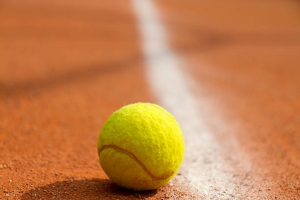 istock Ball on court 147801728