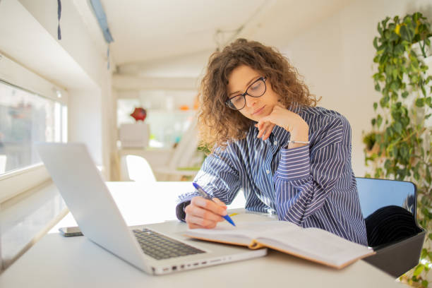 istock Young entrepreneur is working from home 1478024852