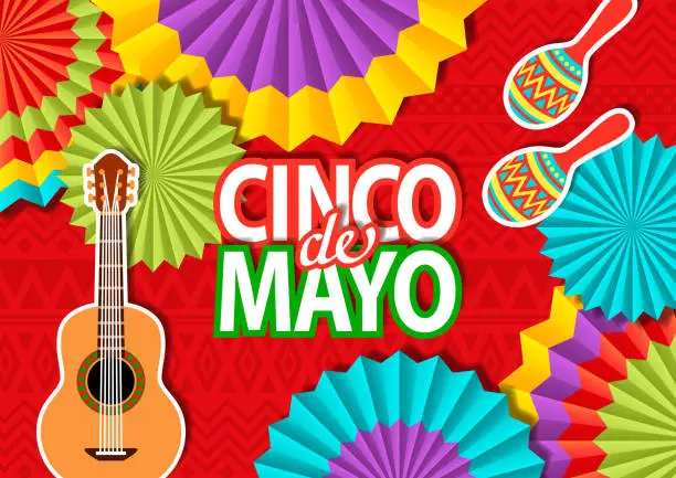 Vector illustration of Cinco De Mayo Celebration