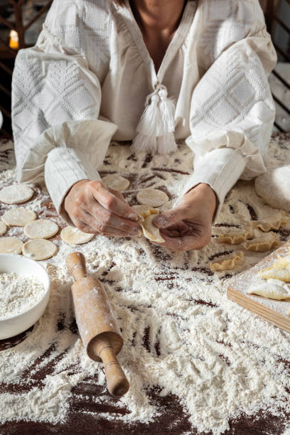 istock The process of rolling dough for dumplings 1478028652