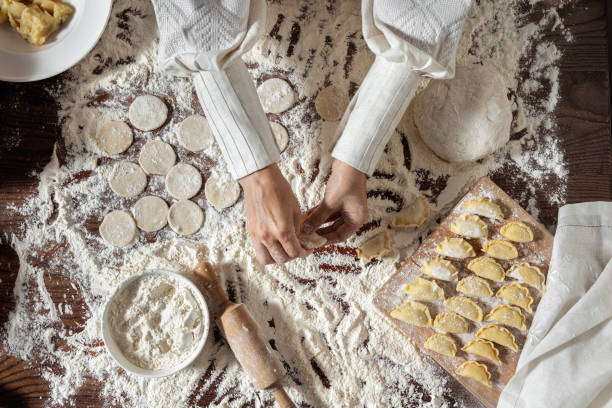 istock The process of rolling dough for dumplings 1478029137