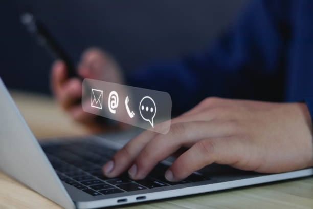 istock Contact us or our customer support hotline where people are connected. 1478031714