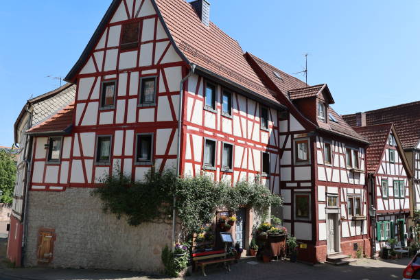 Beautiful summer day in Bad Orb in Hesse