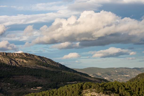 istock Landscape with clouds of the Serreta de Alcoy 1478035369