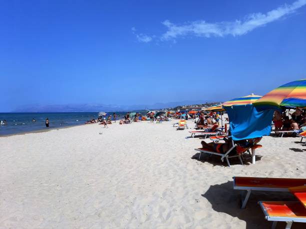 istock sandy beach in Sicily in summer 1478040245